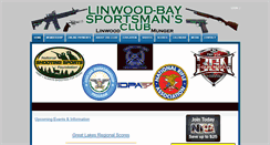 Desktop Screenshot of linwoodbaysportsmans.com